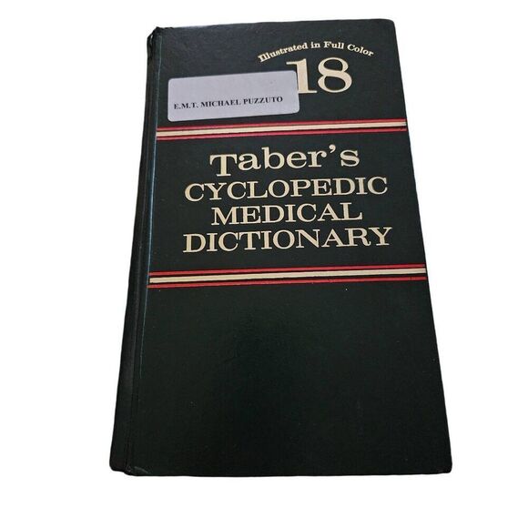 Taber's cyclopedic medical dictionary by F.A. Davis - Picture 1 of 5